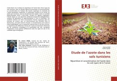 Cover Etude de l'azote dans les sols tunisiens