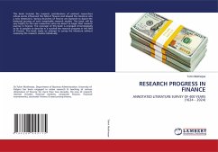 Cover RESEARCH PROGRESS IN FINANCE