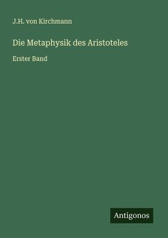 Cover Die Metaphysik des Aristoteles