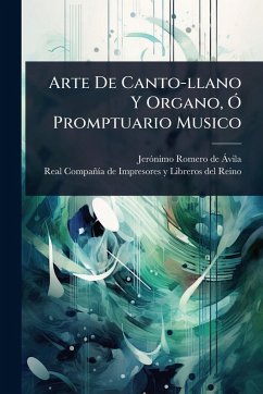 Cover Arte De Canto-llano Y Organo, Ã