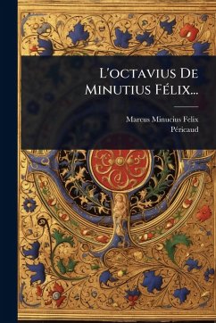 Cover L'octavius De Minutius FÃ(c)lix...