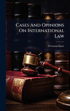 Cover Cases And Opinions On International Law