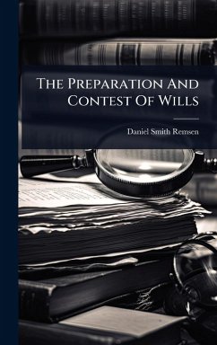 Cover The Preparation And Contest Of Wills