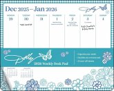 Dolly Parton 2026 Weekly Desk Pad Calendar Dolly Parton 2026 Weekly Desk Pad Calendar