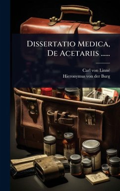 Cover Dissertatio Medica, De Acetariis ......
