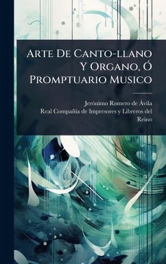 Cover Arte De Canto-llano Y Organo, Ã