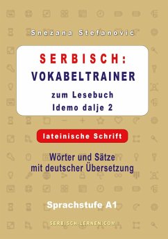 Cover Serbisch: Vokabeltrainer zum Lesebuch 