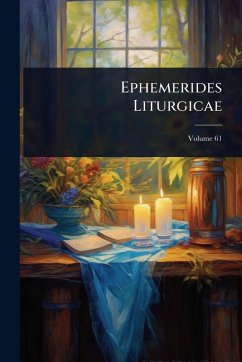 Cover Ephemerides Liturgicae