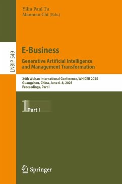 E-Business. Generative Artificial Intelligence and Management Transformation (eBook, PDF)