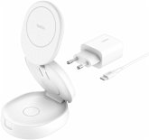 Belkin Boost Charge klappb. mag. 3-in-1 Lades. Qi2 ws. WIZ034kqWH