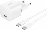 Belkin BOOST Charge 25W USB-C ws Lad.PD/PPS 1m K. WCA012kq1MWH-B6