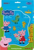 Hama 7976 - Peppa Pig, Kleine Geschenkpackung mit ca. 2000 Bügelperlen midi 5+ und Zubehör