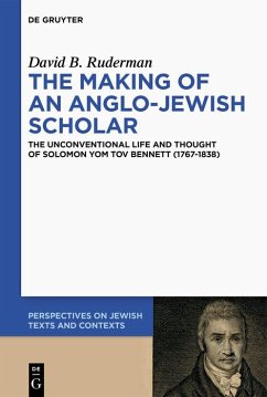 Cover The Making of an Anglo-Jewish Scholar (eBook, ePUB)