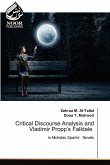 Critical Discourse Analysis and Vladimir Propp's Falktale