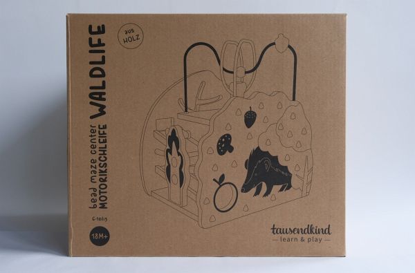 Motorikschleife WALDLIFE in bunt