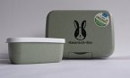 Brotdose HASENBROT-BOX 3-teilig in organic green/weiss