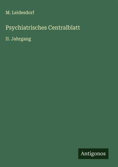 Cover Psychiatrisches Centralblatt