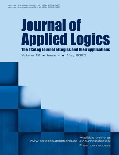 Cover Journal of Applied Logics. The IfCoLog Journal of Logics and their Aplications. Volume 12, issue 4, May 2025