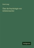 Über die Psychologie von Schleiermacher