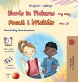 Words in Pictures - My Day (English Irish Bilingual Children's Book)