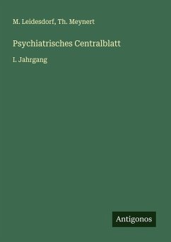 Cover Psychiatrisches Centralblatt