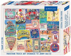Cover Pakistani Truck Art (Homage to Jerry Saltz)