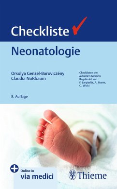 Cover Checkliste Neonatologie