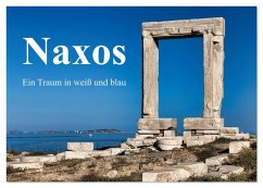 Cover Die Insel Naxos - Ein Traum in blau und weiß (Tischkalender 2026 DIN A5 quer), CALVENDO Monatskalender