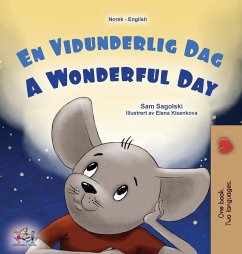 Cover A Wonderful Day (Norwegian English Bilingual Children's Book)