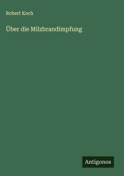 Cover Über die Milzbrandimpfung