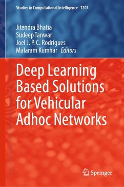 Cover Deep Learning Based Solutions for Vehicular Adhoc Networks (eBook, PDF)