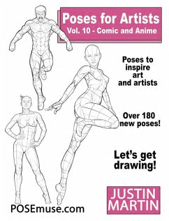 Cover Poses for Artists Vol 10 - Comic and Anime (Pose Reference Book Series, #10) (eBook, ePUB)