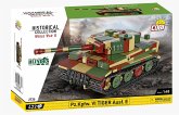 COBI Historical Collection 2735 - Panzer KPFW.VI TIGER AUSF.E, Bausatz 1:48, 422 Klemmbausteine COBI Historical Collection 2735 - Panzer KPFW.VI TIGER AUSF.E, Bausatz 1:48, 422 Klemmbausteine