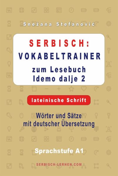 Serbisch: Vokabeltrainer zum Lesebuch 