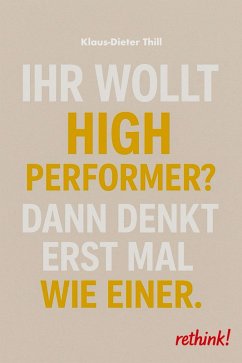 Cover Ihr wollt High Performer? (eBook, ePUB)