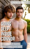 Going Deep Inside Connor (College Straight Guys: First Time Gay Sex, #4) (eBook, ePUB)