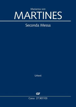 Cover Seconda Messa (Klavierauszug)