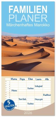 Familienplaner 2026 - Märchenhaftes Marokko mit 5 Spalten (Wandkalender, 21 x 45 cm) CALVENDO Familienplaner 2026 - Märchenhaftes Marokko mit 5 Spalten (Wandkalender, 21 x 45 cm) CALVENDO