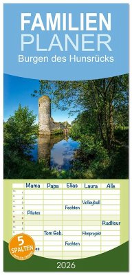 Familienplaner 2026 - Burgen des Hunsrücks mit 5 Spalten (Wandkalender, 21 x 45 cm) CALVENDO Familienplaner 2026 - Burgen des Hunsrücks mit 5 Spalten (Wandkalender, 21 x 45 cm) CALVENDO