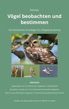 Cover Vögel beobachten und bestimmen (eBook, ePUB)