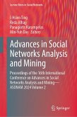 Advances in Social Networks Analysis and Mining (eBook, PDF)