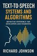 Text-to-Speech Systems and Algorithms... - Bild 1