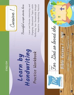 Handwriting Practice Workbook - Bible Verses 1 - NIV - Cursive, Level 1 - Cobo, Jessica; Cobo, Victor