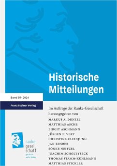 Cover Historische Mitteilungen 35 (2024)