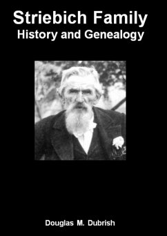 Cover Striebich Family History and Genealogy (eBook, ePUB)