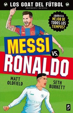 Cover GOAT. Messi vs. Ronaldo
