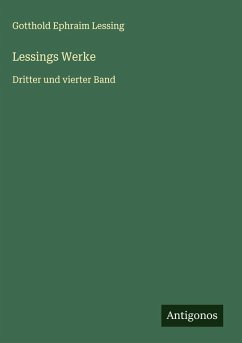 Cover Lessings Werke