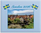 Burde Wandkalender Schweden mit Kuvert 2026 Burde Wandkalender Schweden mit Kuvert 2026