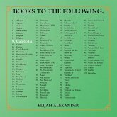 BOOKS TO THE FOLLOWING.