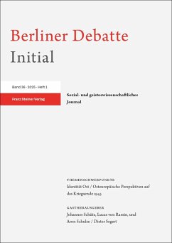Cover Berliner Debatte Initial 36 (2025) 1